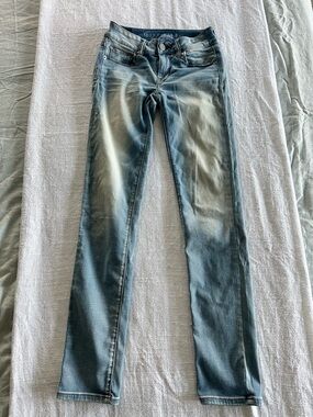American Eagle Outfitters Light Blue Skinny Jeans